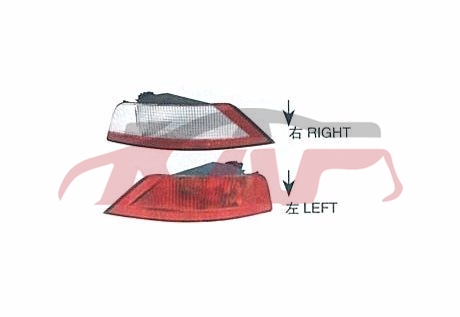 For Ford 2070410 Focus Hatchback rear Bumper Lamp Hatchback,red l8m51 - 15k273-aa R8m51-15500-aa, Ford  Auto Lamps, Focus Automotive Parts-L8M51 - 15K273-AA R8M51-15500-AA