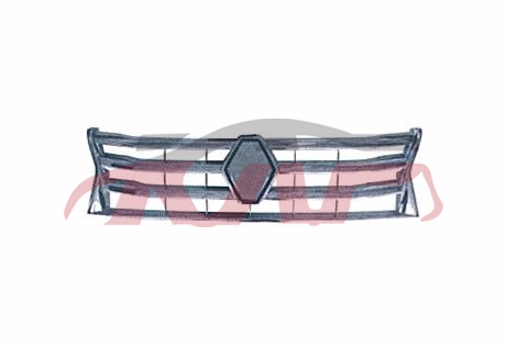For Renault 687duster 08-12 front Grille Chrome With Renault Logo 62382 5665r, Duster Automotive Parts, Renault  Car Parts62382 5665R
