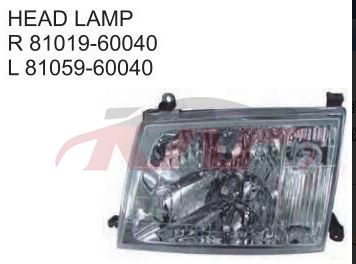 For Toyota 31498-04 Land Cruiser Fj100 4700 head Lamp l 81050-60020 R 81010-60020, Land Cruiser  Auto Part Price, Toyota  HeadlampL 81050-60020 R 81010-60020