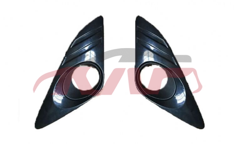 For Toyota 2023012 Camry Middle East fog Lamp Cover,black , Camry  Auto Parts, Toyota  Light Frame