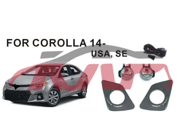 For Toyota 2020214 Corolla Usa, Se fog Lamp Group , Corolla  Car Accessorie, Toyota  Led Foglight