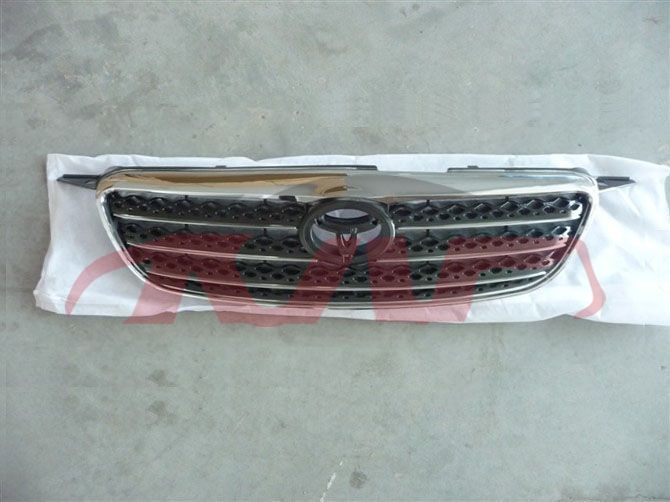 For Toyota 2021003-05 Corolla grille,china 53111-02270    53100-02090, Corolla  Accessories Price, Toyota  Abs Grille53111-02270    53100-02090