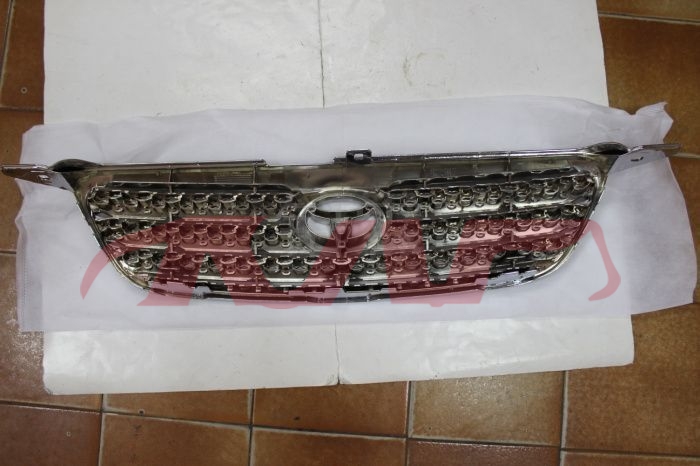 For Toyota 2021003-05 Corolla grille,china 53111-02270    53100-02090, Corolla  Accessories Price, Toyota  Abs Grille53111-02270    53100-02090