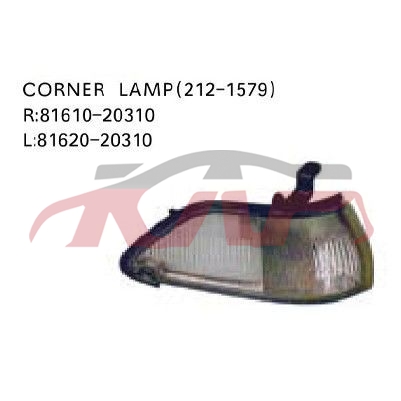 For Toyota 1638corolla93 Ae95-110 corner Lamp r 81610-20310 L 81620-20310, Corolla  Parts For Cars, Toyota   Automotive AccessoriesR 81610-20310 L 81620-20310