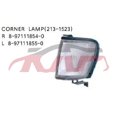 For Isuzu 166597  Kb140 corner Lamp r 8-97111854-0  L 8-97111855-0, Isuzu  Auto Lamp, Tfr Auto Parts PricesR 8-97111854-0  L 8-97111855-0