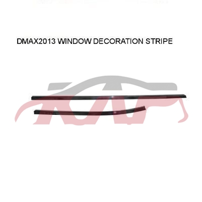 For Isuzu 1668d Max2011-2013 windows Decoration Stripe , Isuzu  Car Parts, Tfr Auto Parts