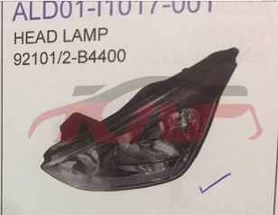 For Hyundai 20154114 I10 head Lamp 92101/2-b4400, I10 Car Spare Parts, Hyundai  Car Lamps92101/2-B4400