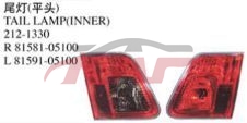 For Toyota 23442008 Avensis tail Lamp 212-1330,r81581-05100,l81591-05100, Toyota   Automotive Accessories, Avensis Car Parts212-1330,R81581-05100,L81591-05100