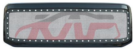 For Ford 21012005-2007 F250 rivet Grille Gloss Black , F  Pickup Truck Car Parts, Ford   Car Body Parts-