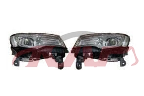 For Jeep 1730grand Cherokee head Lamp 68144708ab  68144709ab, Grand Cherokee Car Parts Shipping Price, Jeep  Stard Halogen Headlight-68144708AB  68144709AB