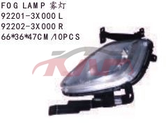 For Hyundai 2043511-12 Elantra fog Lamp l 92201-3x000     R 92202-3x000, Elantra Automobile Parts, Hyundai  Auto LampL 92201-3X000     R 92202-3X000