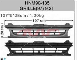 For Hino 2272profia grille , Hino  Car Grills, Profia Automotive Accessories Price-