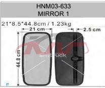For Hino 2273fg Gh 02 door Mirror , Hino   Car Part Rearview Mirror Side Mirror, 500 Auto Accessorie-